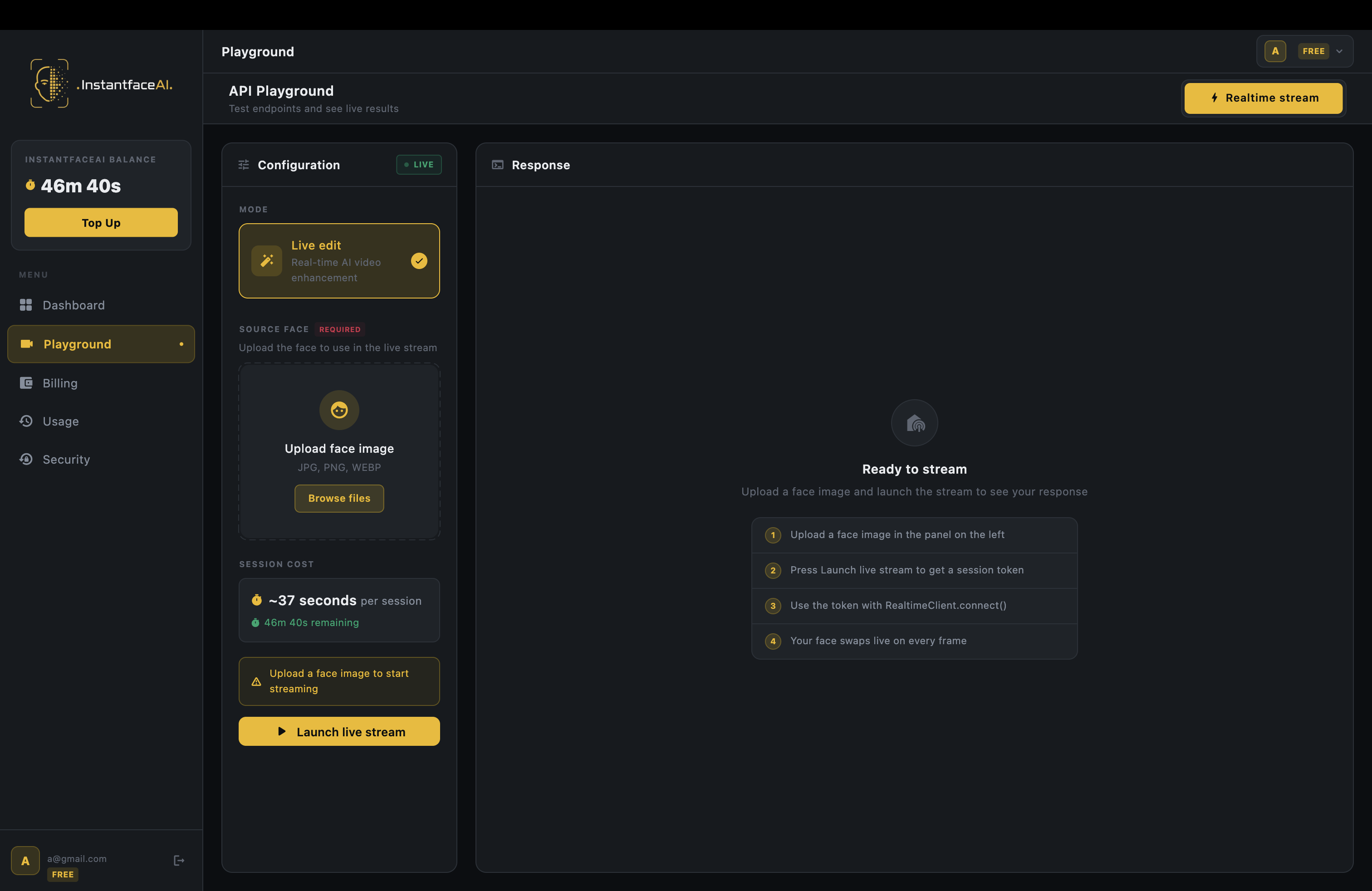App screenshot 1